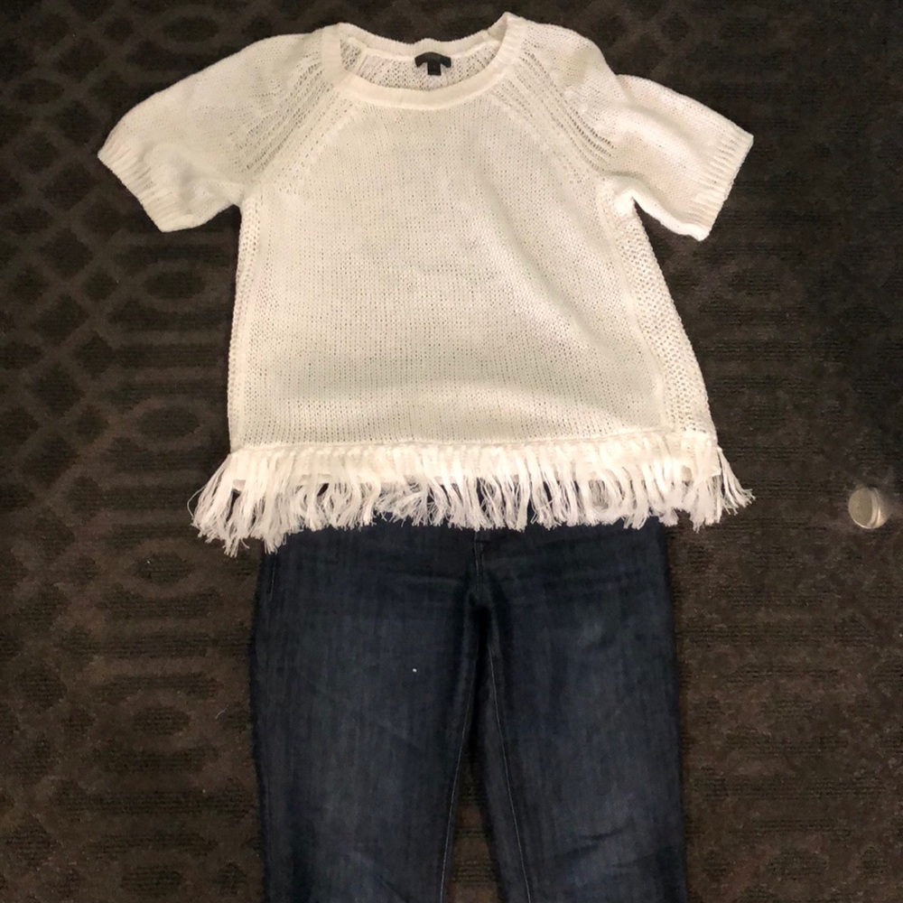 Slim boot cup darker wash jeans